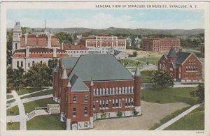 New York Syracuse General View Of Syracuse University