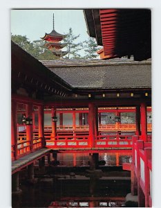 Postcard Corridor Itsukushima Shrine Hatsukaichi Japan