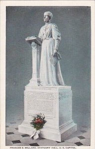 Washington DC Frances E Willard Statuary Hall United States Capitol Building