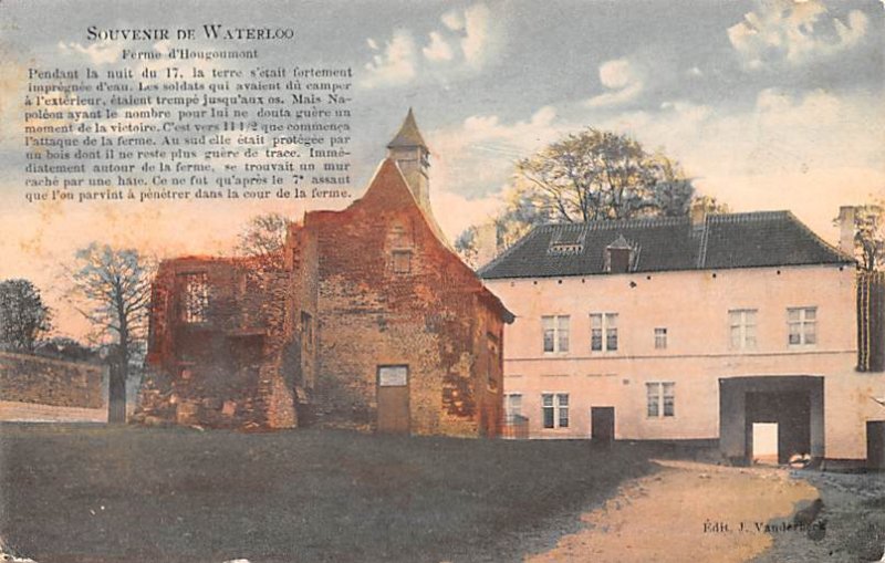 Ferme d'Hougoumont Waterloo Belgium Unused 