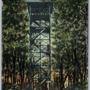 c1900s Pen Mar, PA Quirank Observatory High Rock Tip Top Tower Unposted PC A188