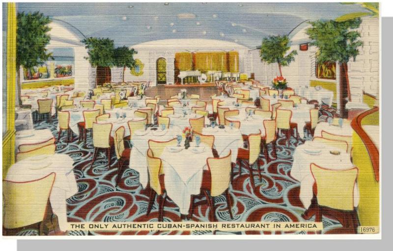 New York City, NY Postcard, Havana Madrid Cuban Restaurant At Broadway & 51st