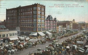 CHICAGO, Illinois, 1909; Haymarket Square