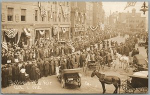 BELLOW FALLS FAIR VT ANTIQUE REAL PHOTO POSTCARD RPPC