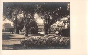 Monterey California Hotel Del Monte Real Photo Antique Postcard K37557 