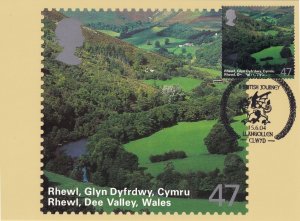 Rhewl Dee Vallley Wales Limited Edition Souvenir Frank Postcard