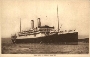 Steamship Boats, Ships Oronsay Orient c1900s-20s Postcard