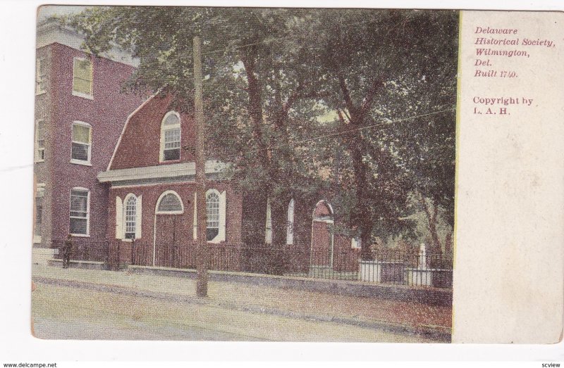 WILMINGTON , Delaware , 00-10s; Delaware Historical Society