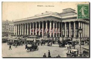 Old Postcard Paris Bourse