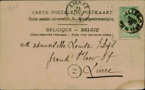 B576 Belgium Durbuy panorama 1899