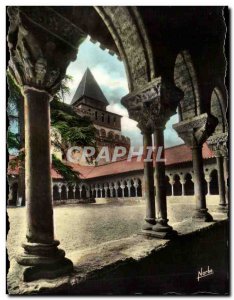 Old Postcard Moissac the Cloister and bell tower of St. Peter I Church Abbatile