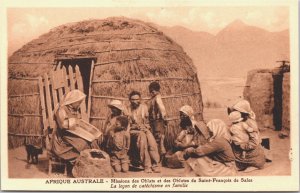 Southern Africa Australia Natives Vintage Postcard 05.42