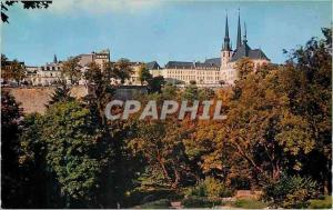 CPM Luxembourg Boulevard Roosevelt et Cathedrale