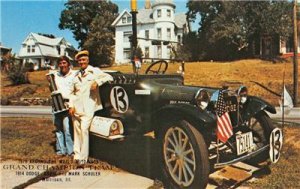 1976 Auto Race Eddie & Mark Schuler NASA Nimbus 6 1914 Dodge Car Postcard