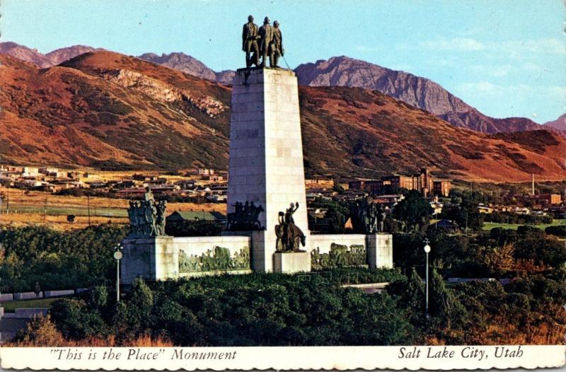 Utah Salt Lake City This Is The Place  Monument