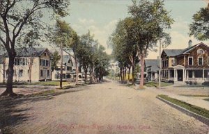 Elm Street From Silver Street Meriden Connecticut