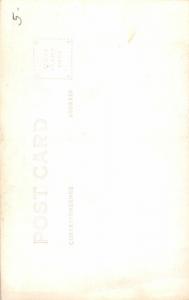 F14/ Mandan North Dakota RPPC Postcard c1930s Roosevelt Statue 4