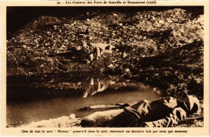 CPA Les Combats des Forts de Souville et Douaumont - 1916 - Soldiers (1037033)