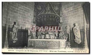 Old Postcard Auch Chapelle Du St Sepulcher Mise Au Tombeau Armand Noles