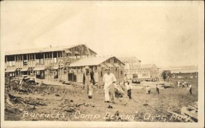 Ayer MA Camp Devens Barracks Construction c1917 Real Photo Postcard #4