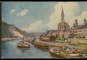 Bavaria 190? Passau G Kanzler Art Postcard /