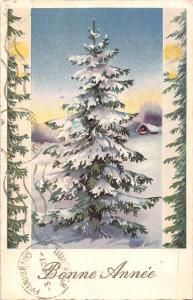 us229 bonne annee tree christmas france  1941