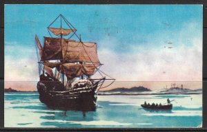 Massachusetts, Plymouth - Mayflower In Plymouth Harbor - [MA-006]