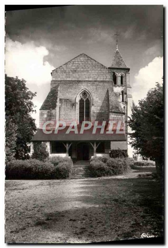 Postcard Modern Gennes Sur Loire L & # 39Eglise St Veterin And His Awning