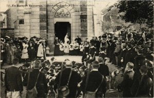 CPA En Berry. VOUZERON Bénédiction apres la Messe de St-Hubert (863329)