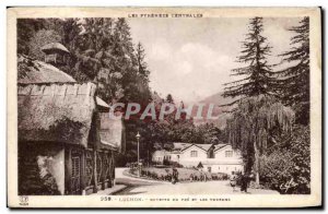 Luchon - Buvette du Pre - Old Postcard