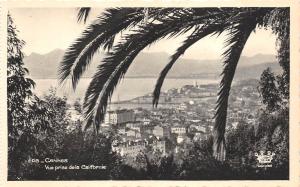 BR10031 Cannes Vue prise de californie    france