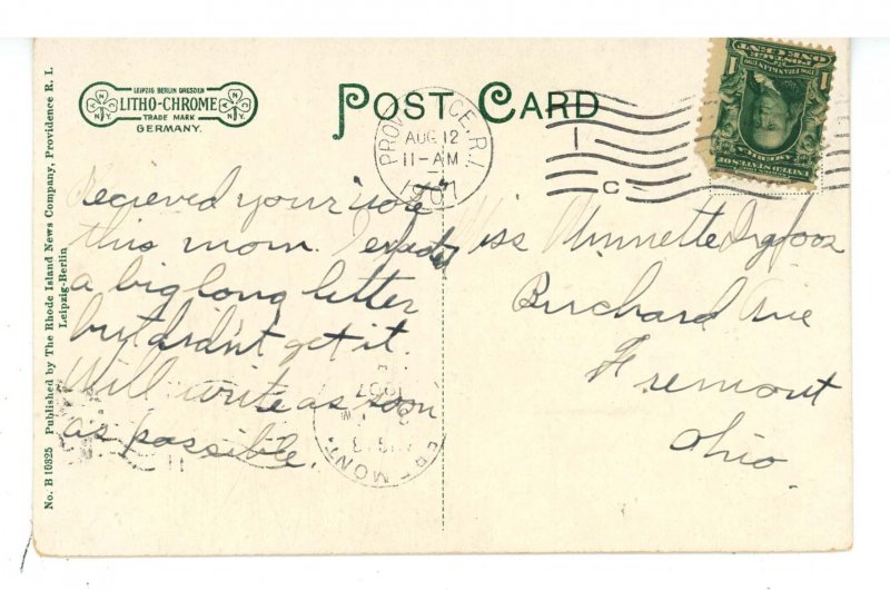 RI - Providence. New Post Office