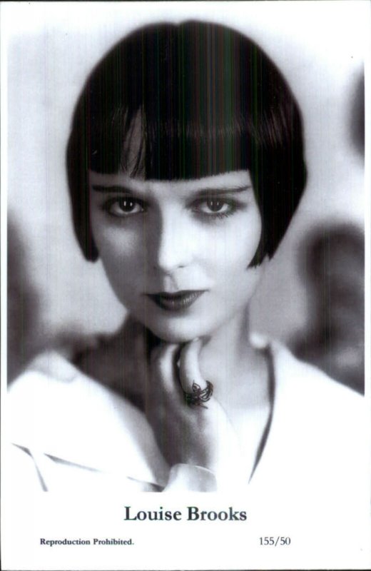 Actress Swiftsure 2000 Postcard FLAPPER GIRL LOUISE BROOKS 155/50