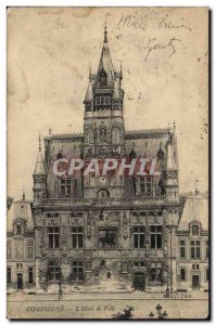 Old Postcard Compiegne L & # 39Hotel City