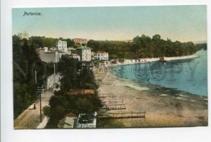 425684 SLOVENIA PORTOROSE quay view Vintage postcard