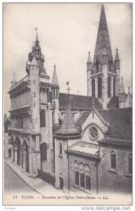 DIJON, Cote D'Or, France; Ensemble de l'Rglise Notre Dame, 00-10s