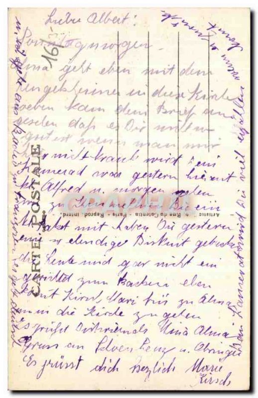 Postcard Old Saint Sulpice The Church Chaudrolles