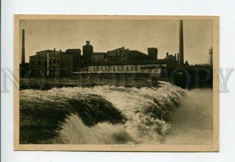 428358 ESTONIA NARVA waterfall Vintage postcard