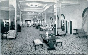 Postcard Washington DC - Wardman Park Hotel - main lobby