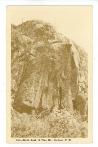 NH - Gorham. North Peak of Pine Mountain  RPPC (Shorey)