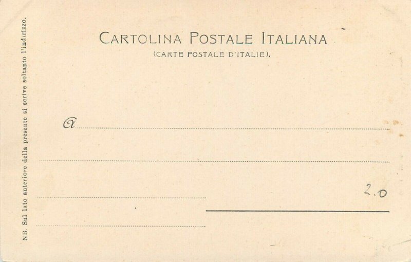 Cultures & ethnography Italy Roman costumes 1899 ethnic types postcard 