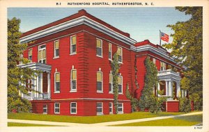 Rutherford Hospital, Rutherfordton, NC, USA Unused 