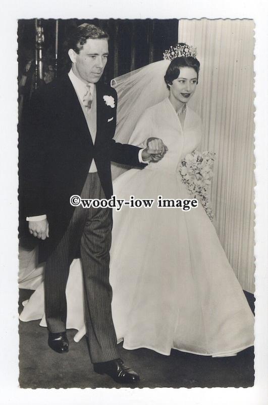 r1354 - Wedding of Princess Margaret & Anthony Armstrong-Jones in 1960- postcard