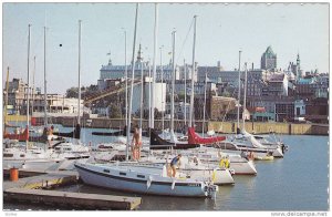 Voiliers Au Repos Dans Le Vieux Port, Quebec, Canada, 1940-1960s