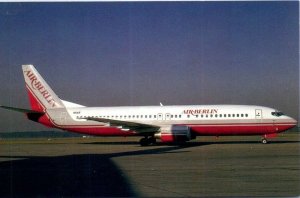 Air Berlin Boeing 727 4YO at Berlin Tegel 1991 Airplane Postcard