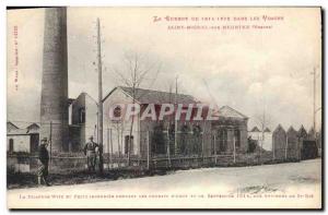 Old Postcard Saint Michel sur Meurthe Vosges Witz spinning and Felix burned d...