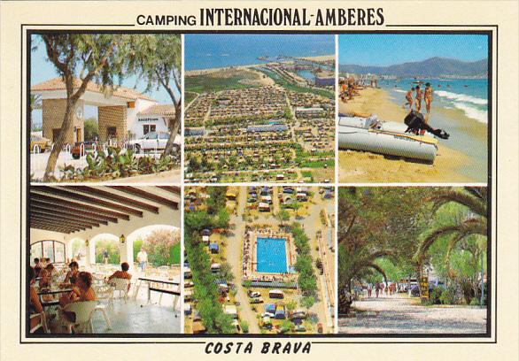 Spain Costa Brava Castello d'Empuries Camping Internacional Amberes