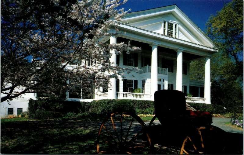 Vtg Marietta Georgia GA 1848 House Restaurant Bushy Park Plantation Postcard