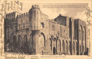 B105561 France Avignon Facade Principale du Palais des Papaes