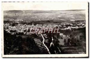 Bar sur Aube - Vue Generale taking the Montagne Ste Germaine - Old Postcard